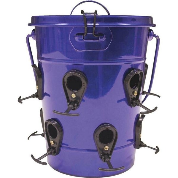 Heath Manufacturing 21721 Bucket Feeder & Storage Container Kit, Purple 21721 - main